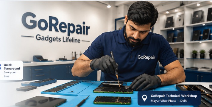 GoRepair technician at work